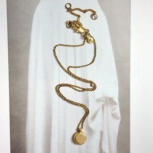 Madewell coin necklace